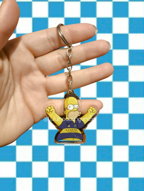 Producto - Llavero Homero Boca