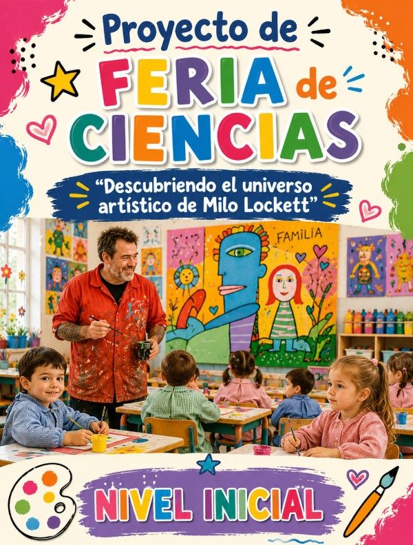 Producto - Feria de Ciencias. Descubriendo el universo artístico de Milo Lockett