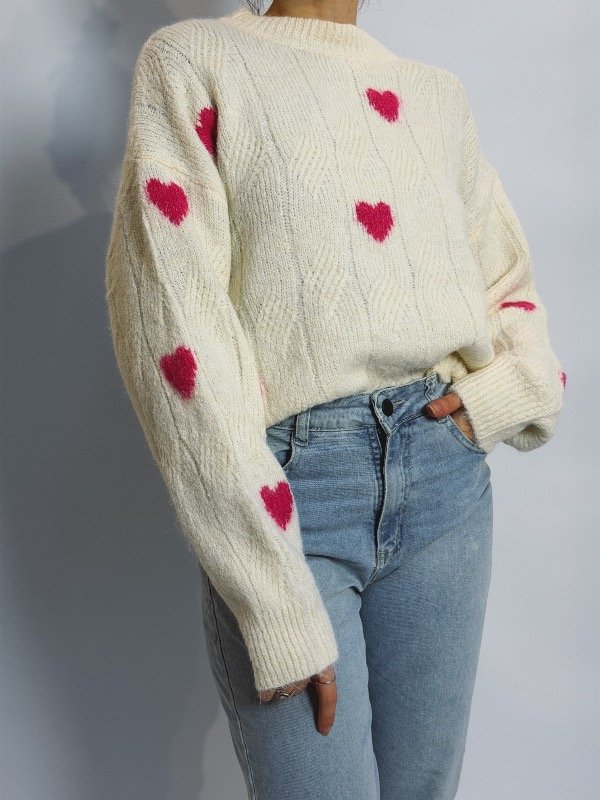 Producto - Sweater corazones
