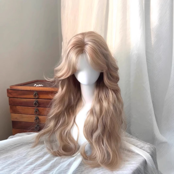 Producto - PELUCA RUBIA CON ONDAS NATURAL