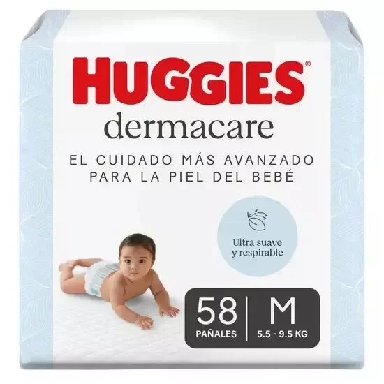 Producto - Huggies Dermacare M x 58