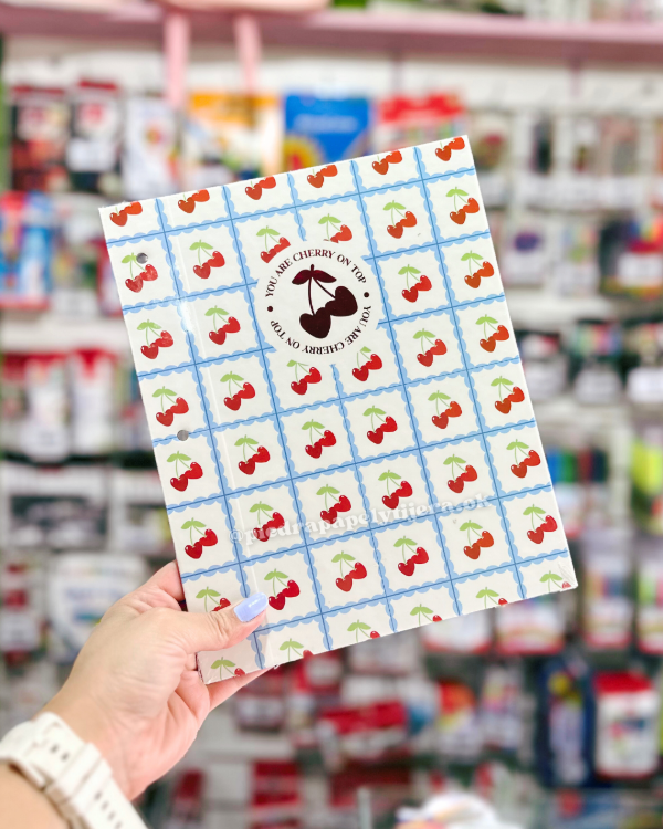 Producto - Carpeta 2 tapas cherry