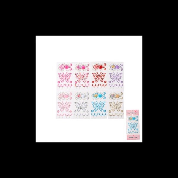 Producto - Sticker gemas Mariposas