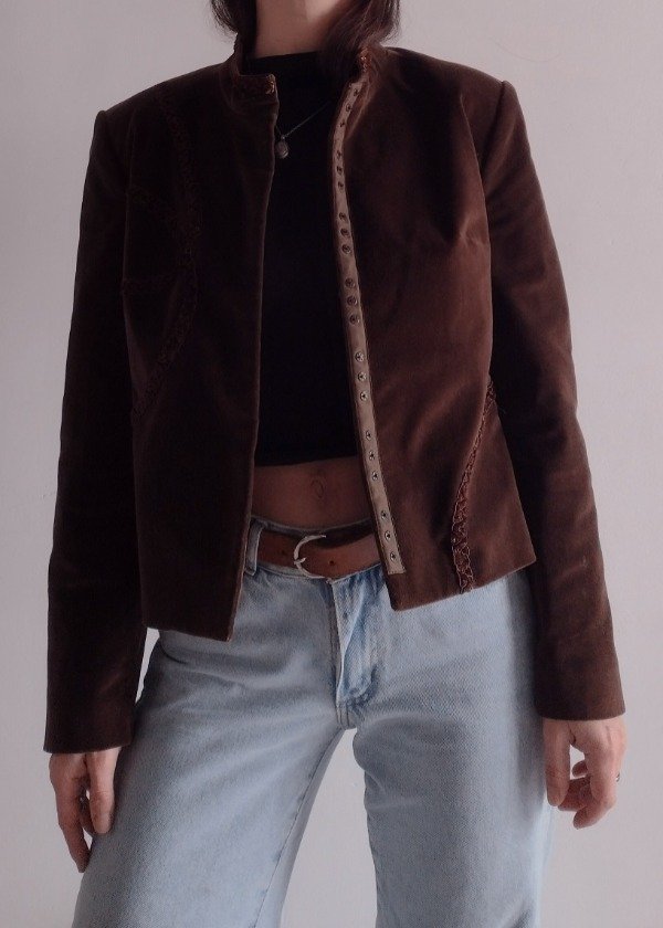 Producto - Chaquetita Marga simil gamuza