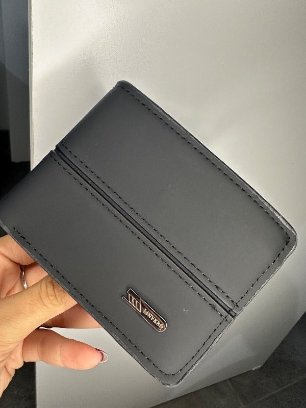 Producto - Billetera hombre negra opak