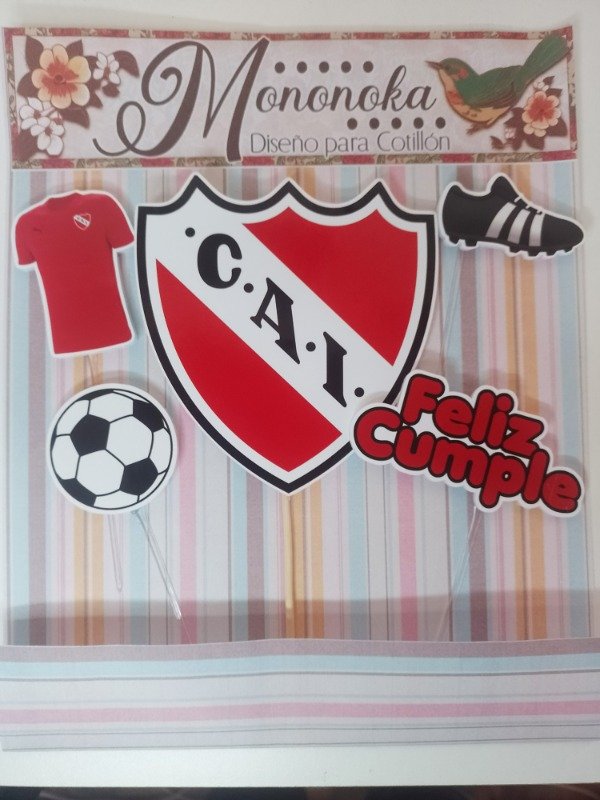 Producto - Set para torta Independiente