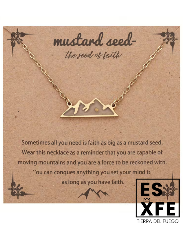 Producto - Cadena Montaña con Semilla de Mostaza