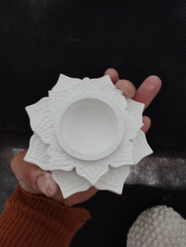 Producto - porta vela flor 10cm