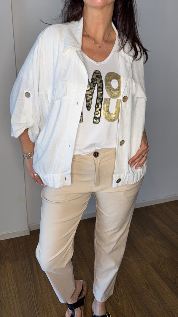 Producto - Campera de lino Valencia