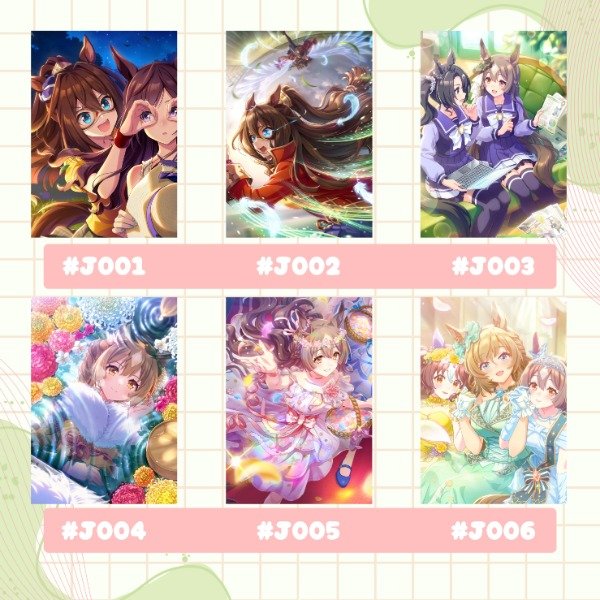 Producto - Umamusume Pretty Derby 2 // Postales holográficas - 10