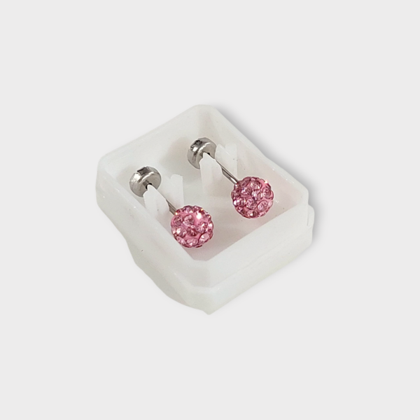 Producto - Abridores acero quirúrgico bola de fuego rosa