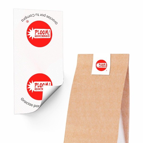 Producto - STICKERS AUTOADHESIVOS (CIERRABOLSAS) X 1000 Uds.