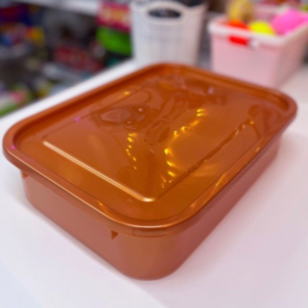 Producto - Contenedor hermético rectangular metalizado 5lts YESI