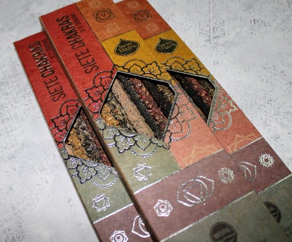 Producto - Sahumerios Línea 7 Chakras Sagrada Madre