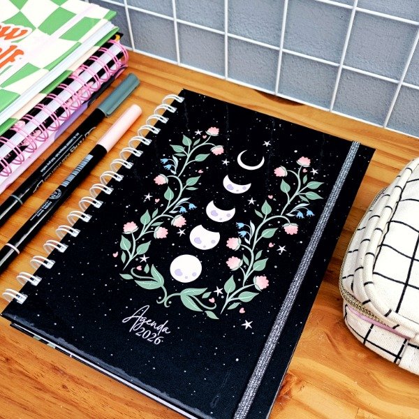 Producto - Agenda semanal premium 2026 Fases lunares