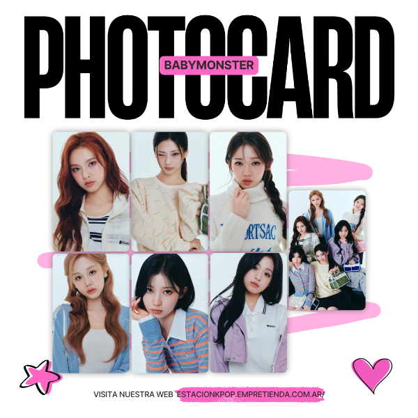 Producto - SET PHOTOCARDS BABYMONSTER