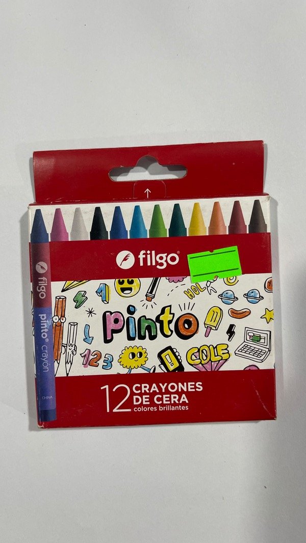 Producto - Crayones x6 y x12 colores filgo