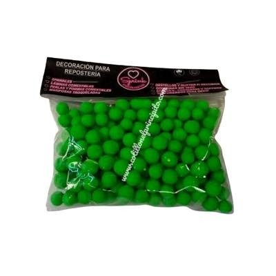 Producto - Perla Comestible x40grs VERDE FLUOR