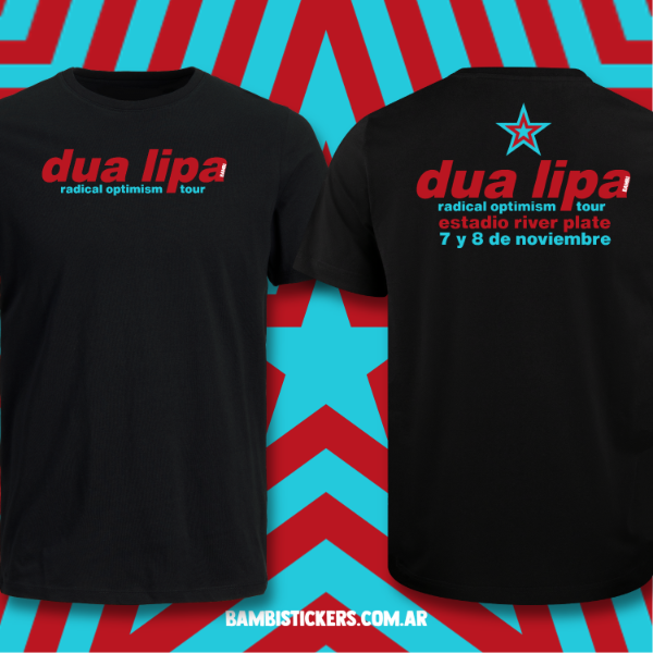 Producto - Remera Dua Lipa Argentina