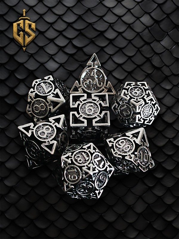 Producto - Dados de Metal - Iron Hand