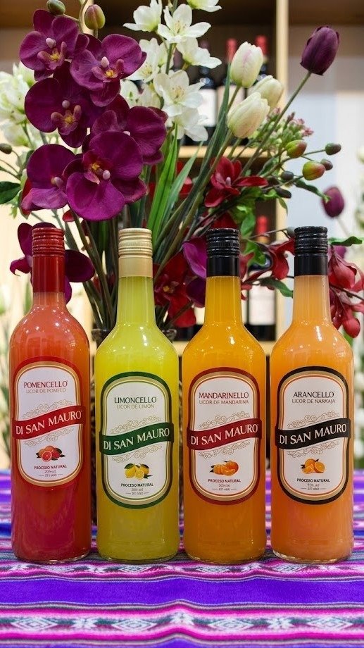 Producto - Di San Mauro Licores Limoncello, Mandarinello, Arancello, Pomencello PACKX4 - 0