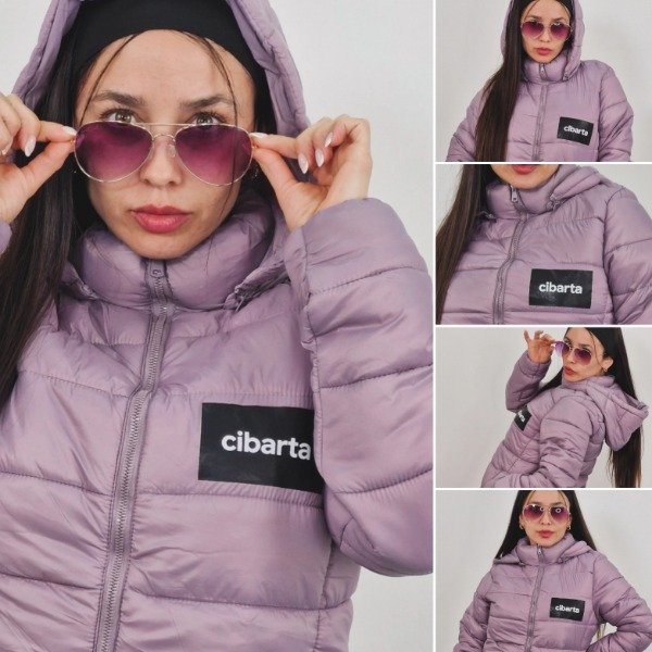 Producto - Campera RELLENA Cibarta Modelo Copenhague Lila