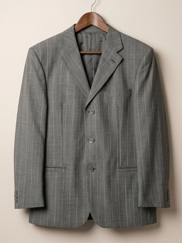 Producto - Traje Versace Classic a Rayas Finas T. 50 - 1