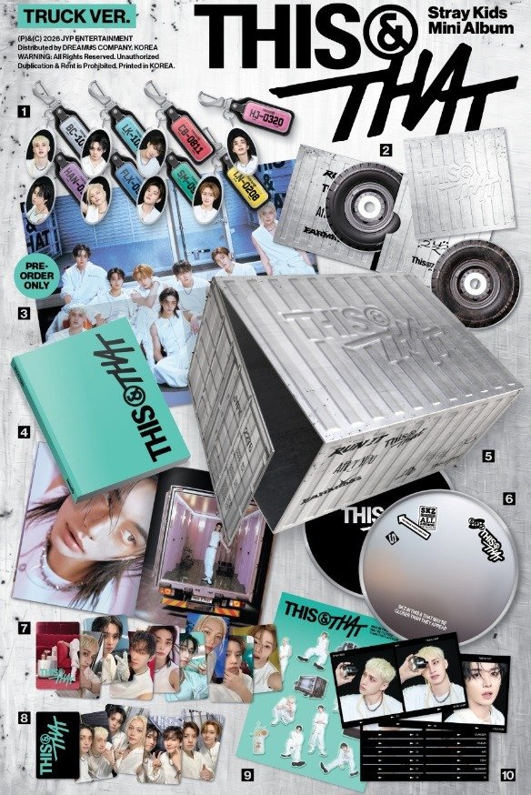 Producto - Stray Kids This and That (Truck Version) + Beneficio Preventa - 2