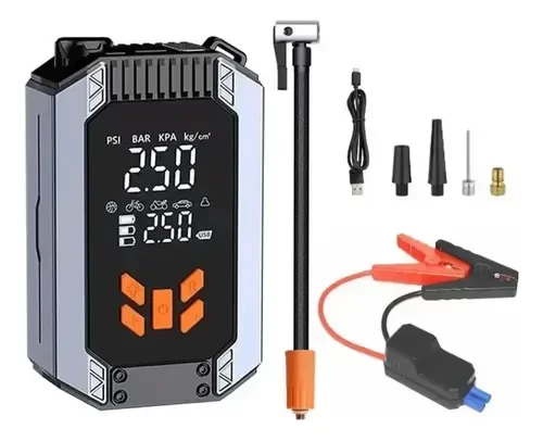 Producto - Arrancador De Baterias Compresor De Aire Portatil St9632