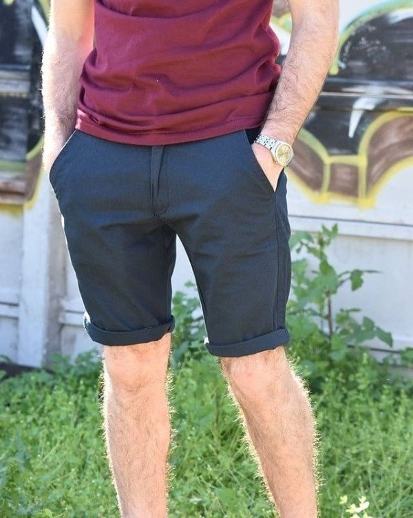 Producto - Bermuda Gabardina Peng Azul