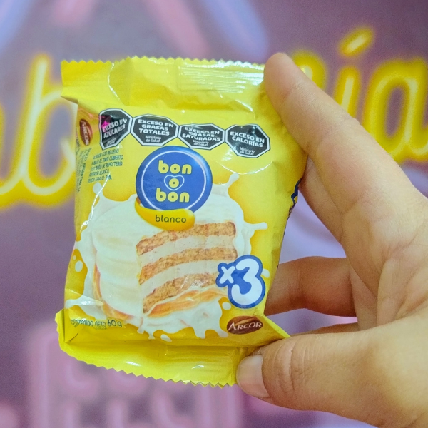 Producto - Bon o Bon Triple Blanco 60gr