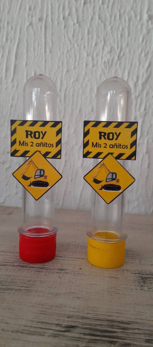 Producto - Tubo golosinero 15cm personalizado - 2