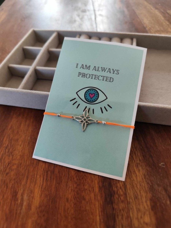 Producto - Pulsera nudo de bruja hilo