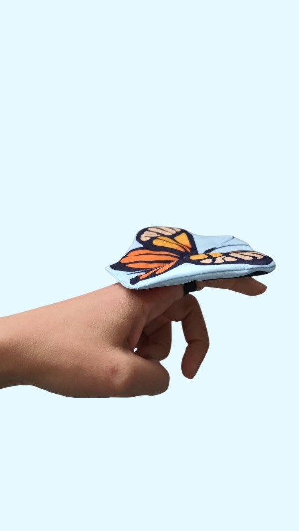 Producto - Set por 4 títeres de dedo Mariposas autóctonas - 5
