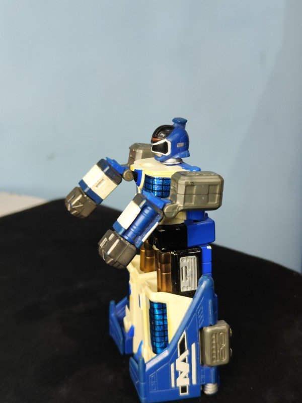 Producto - Power Rangers Lightspeed Rescue Max Solarzord MIni Megazord 14 cm - 3