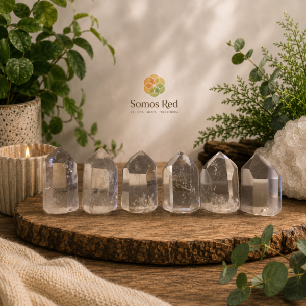 Producto - Set de 6 cristales (150 gr - 3,5 cm)