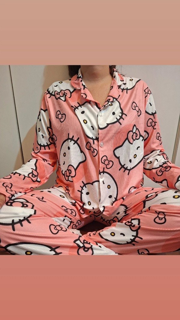 Producto - Pijama kitty rosa