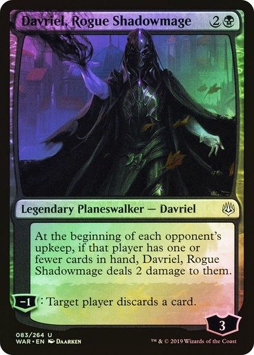 Producto - Davriel, Rogue Shadowmage (Foil)