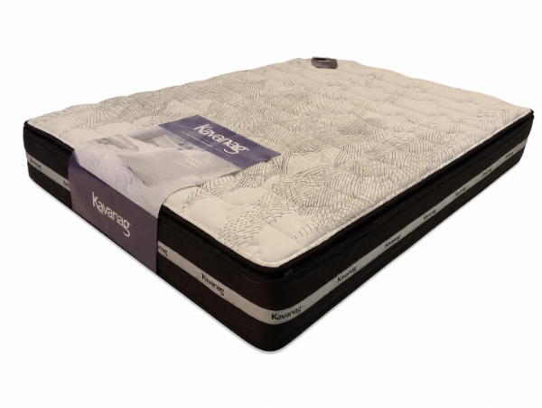 Producto - Colchón KAVANAG - Línea GLAMOUR Pillow Top 2 plazas 190x140cm resortes bonell