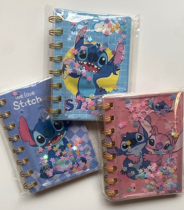 Producto - Mini libretas stitch