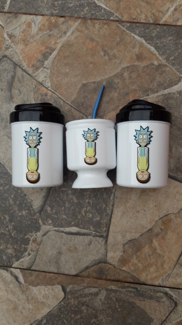 Producto - Set mate "Rick and morty"