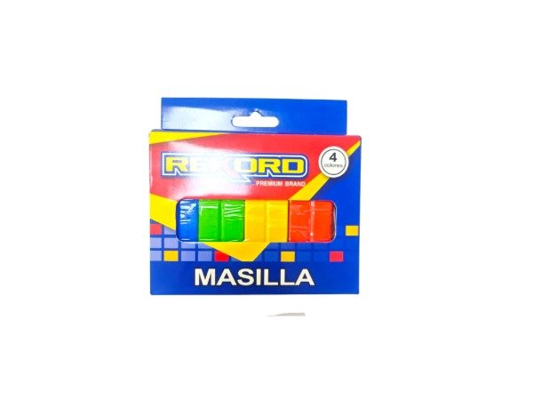 Producto - MASA MASILLA 4 COLORES