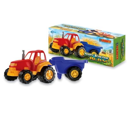 Producto - TRACTOR GRANDE CON ACOPLADO DURAVIT