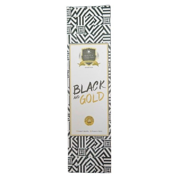 Producto - Sahumerios Alaukik Negro y Oro