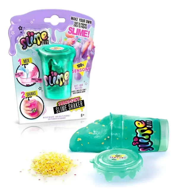 Producto - Fabrica De Slime So Slime Diy Shaker Sensorial Original Celeste