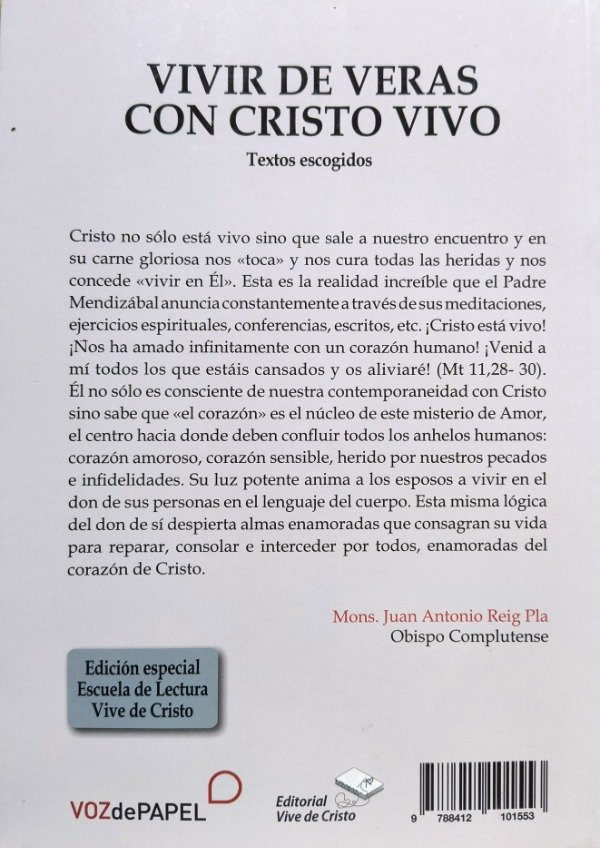 Producto - Vivir de veras con Cristo vivo - 1