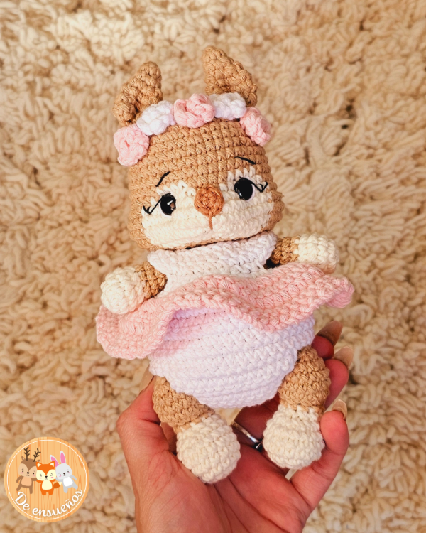 Producto - Pequeña bebe Pía - Guía de tejido