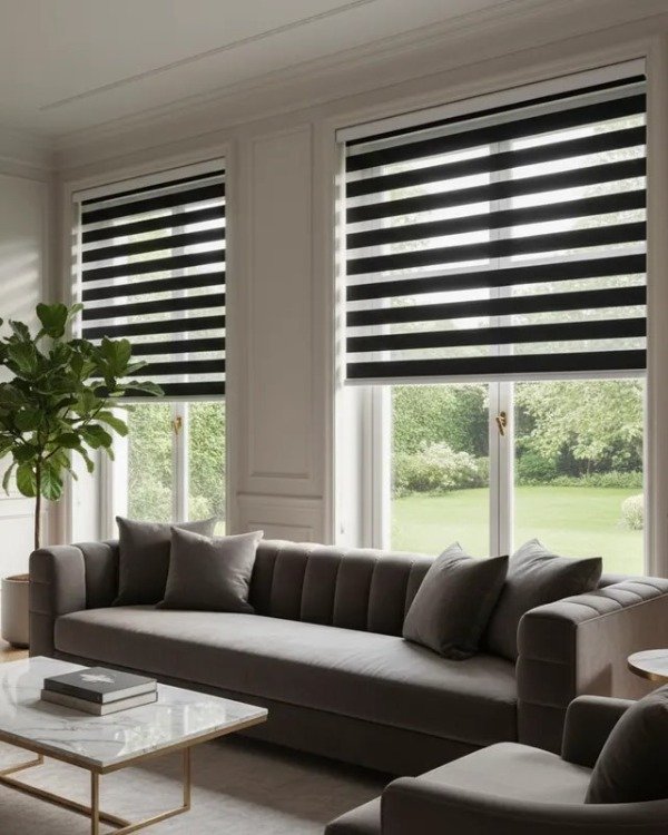 Producto - Cortina Roller Noche y Dia Zebra 110x200 cm