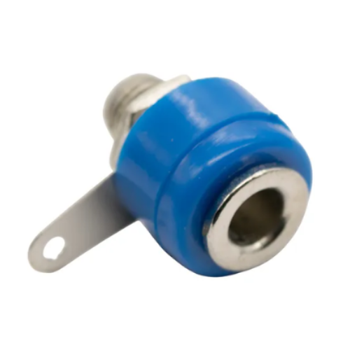 Producto - Conector Banana Hembra P/Chasis Azul