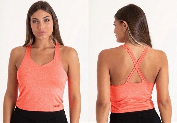 Producto - Musculosa crop NW LULI rosa